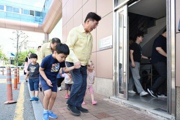 대전 중구, 공습 대비 민방위 훈련 실시…주민 대피·차량 길 터주기 점검