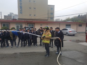 고흥소방서, 미래소방관 직업체험교실 운영