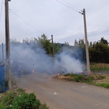 보성소방서, 조성면 은곡리 소재 들불화재 완전진화