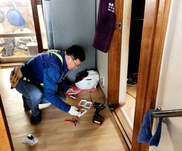 광주새순교회 새순주거복지회, 담양 창평면에 주거환경 개선 봉사 실시