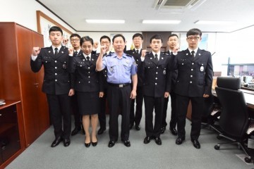 완도해경, 신임해양경찰관 관서 실습 실시