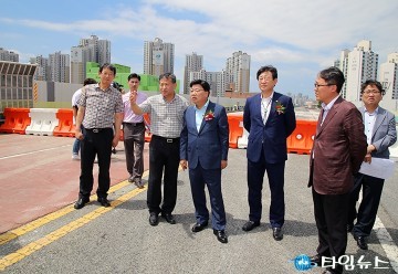 권선택 대전시장, “홍도육교 역사 속으로, 새 시설로 재탄생”