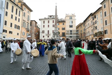 안동시, 하회별신굿탈놀이 선보이며 이탈리아에 세계유산도시 안동 알려 