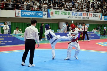 장흥군, 제53회 전국소년체전 태권도 경기 마무리