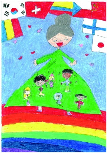 펄 벅 탄생 125주년 기념 그림그리기 대회 수상작 전시