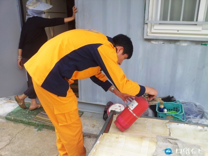  순천소방서 승주119안전센터, ‘주거용 컨테이너’ 점검