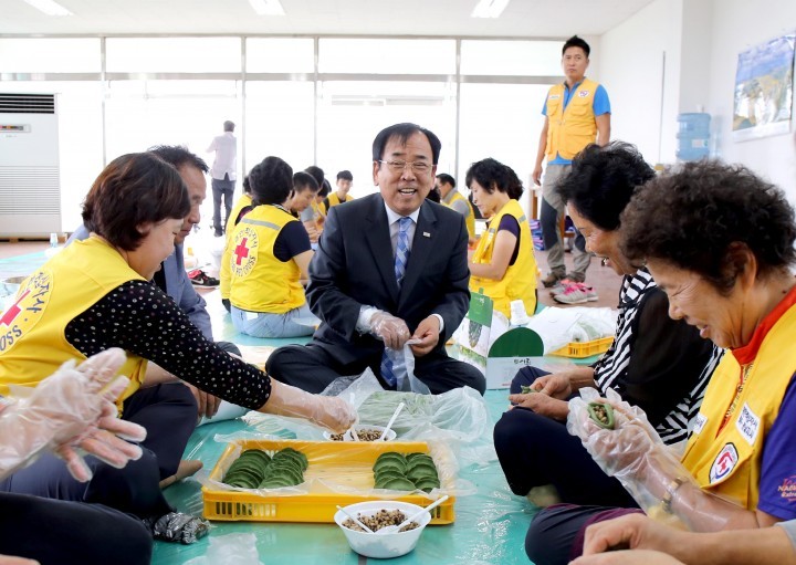 대한적십자사, 추석맞이 “송편나누기” 봉사활동 실시