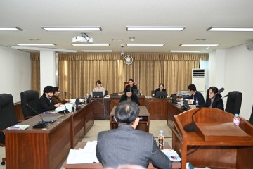 대전 중구의회 사회도시위원회, 도시계획과·안전총괄과·건설과 행정사무감사 실시