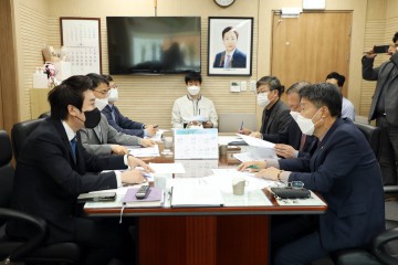 세종시의회 산업건설위, 옥천군의회 연구모임과 협력방안 논의