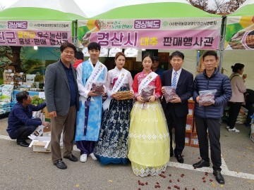 전국으뜸농산물 한마당 행사  경산대추 출품!!