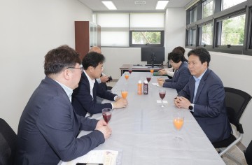 신병대 청주부시장, 송정근로자종합복지관 운영 현장 점검
