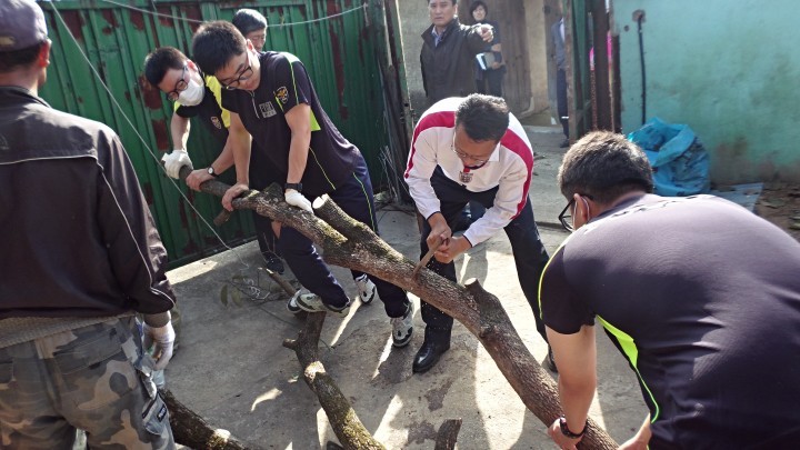 담양경찰서, 학업중단 위기 청소년 주거환경개선 봉사 활동 실시