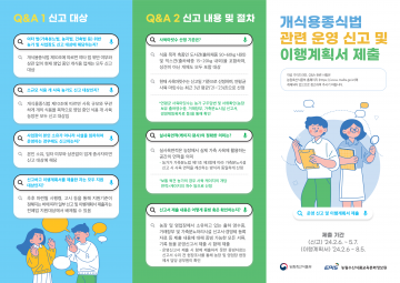 봉화군, 개식용 식품접객업자 운영신고서 및 개식용 종식 이행계획서 접수