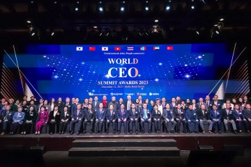 노관규 순천시장, 제1회 월드CEO 서밋어워즈 ‘정책혁신 CEO 수상’