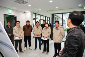 고령군의회, 군정 주요 사업 현장 방문 실시