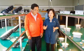 박수범 대덕구청장, 중소기업 현장 방문 격려