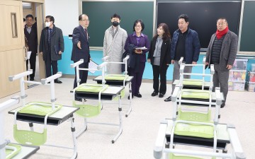 대전시의회 교육위원회, 대전복용초 개교 준비 현황 점검