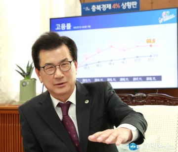 이시종 충북지사 "신산업 도약 기반 다졌고 충북경제4%·일등경제 실현 기반 구축"했다.