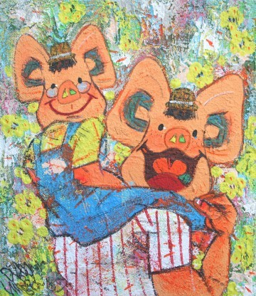 청년작가 한상윤 초대전, 돼지아빠 퇴근하는 날