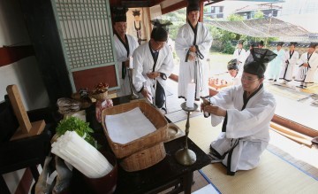 대전 동구 문충사(文忠祠), 추계 제향 봉행 행사 열어