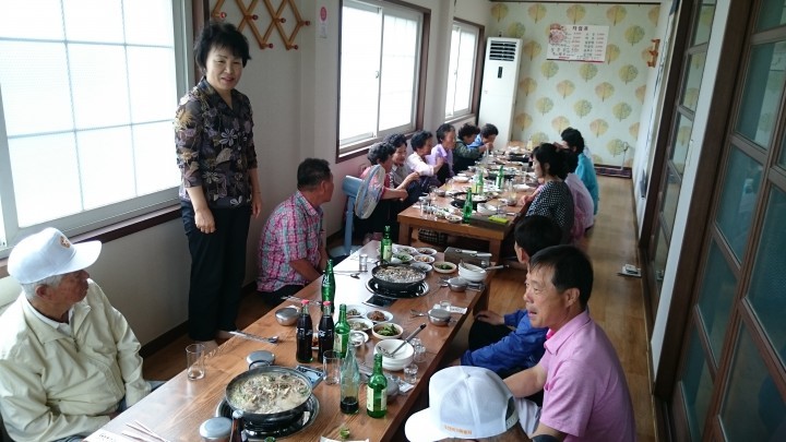성산면, 6월 호국보훈의 달 참전유공자와 미망인 위로간담회 가져
