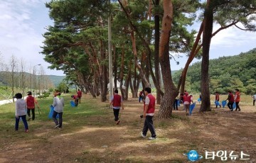피서철 손님맞이 실천하는 환경운동