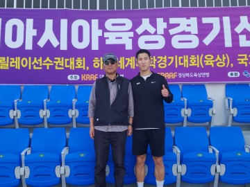 장대높이뛰기 한두현, 아시아대회 선발전 1위로 대전 자존심 세워