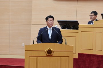 김주웅 전남도의원, 학교급식실 종사자 열악한 근무 환경 질타