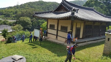 봉화군  상운면 바르게살기위원회, 문화재정비활동 