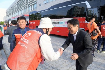 광주 자원봉사단, 경북 의성 산불피해 긴급 복구 