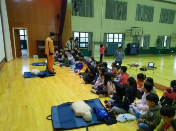 광양소방서, 학교로 찾아가는 119안전체험교육 운영