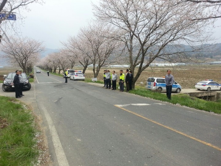 보령署 교통사망사고 예방, 사고현장 특별 대책회의 실시
