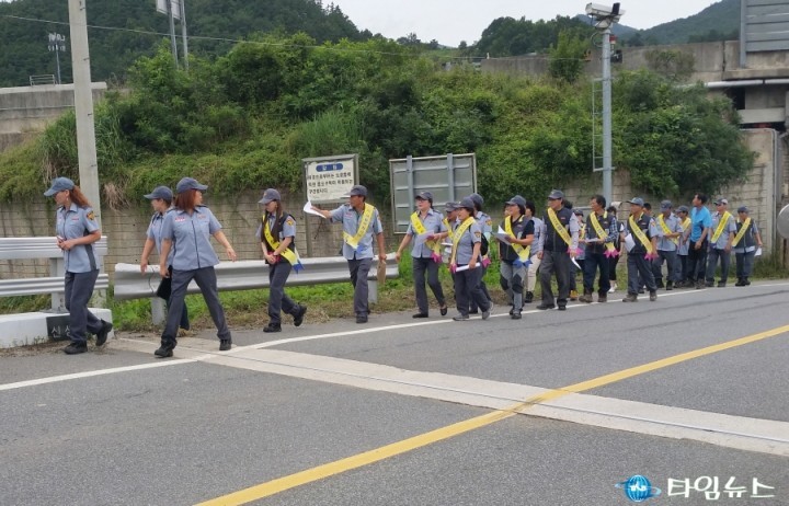  순천소방서 승주읍 의용소방대, 여름철 물놀이 안전사고 예방 캠페인 전개  