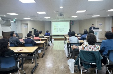 황원민 건양대병원 교수, 계룡시 건강교실서 당뇨병 예방 강연…“정확한 정보와 실천이 핵심”