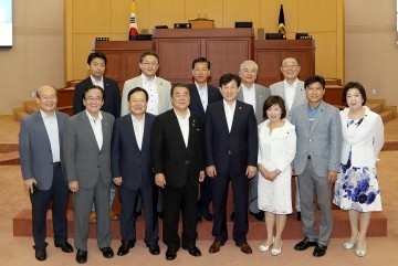 대전시의회, 일본 삿포로 시의회 의원단 접견