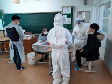 서일고, 기숙사 입사생 대상으로 코로나19 신속 항원 검사 실시