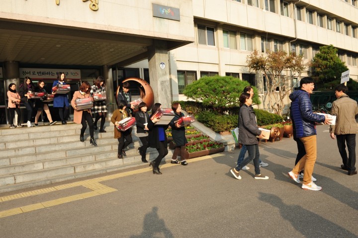 2015년 원미구청 합동소방훈련 실시