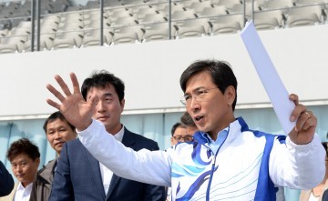 안희정 지사, “양대 체전, 국민 모두 행복한 대회될 것”