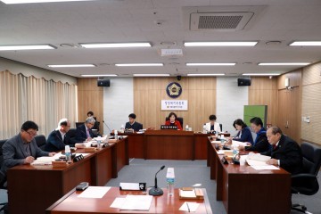 세종시의회 행정복지위원회, 조례안 및 동의안 심사 의결