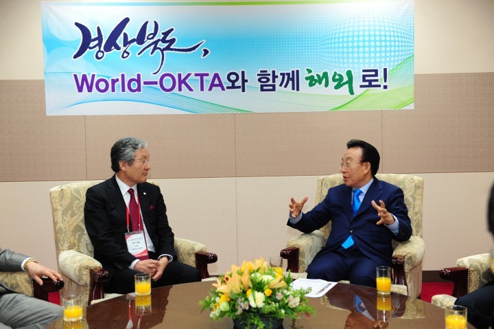 김관용 도지사, 재외동포 경제인 찾아 세일즈 활동