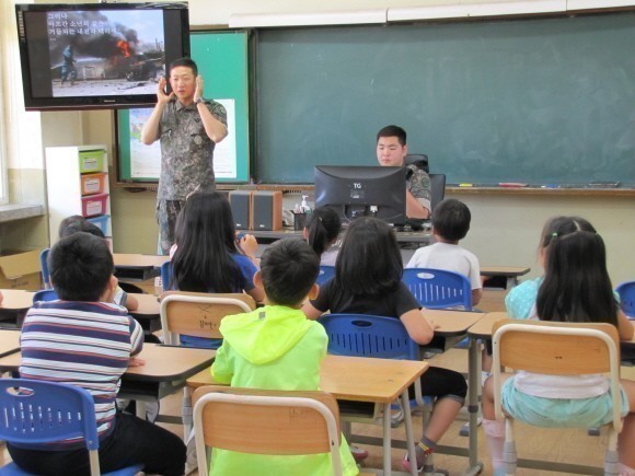 지품초, 6월 호국보훈의 달 나라사랑교육 실시
