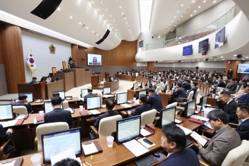 충남도의회, 제350회 임시회 54개 안건 처리
