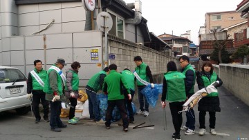 충주시 교현안림동 직능단체, 3무 청결운동 실시