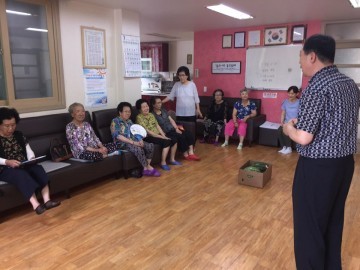 나운2동, 무더위 폭염에도 어르신들을 찾는 현장 행정 펼쳐