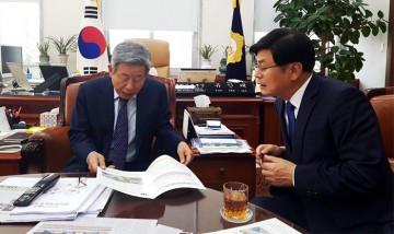 이춘희 세종시장, 국회 세종의사당 건립 등 국비 지원 요청