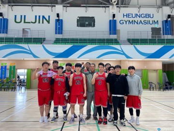 봉화군, 제61회 경북도민체육대회 사전경기서 농구 일반부 우승!