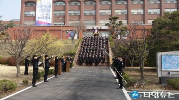 오산대학교 해군기술·조리 부사관과 단복착용식 가져