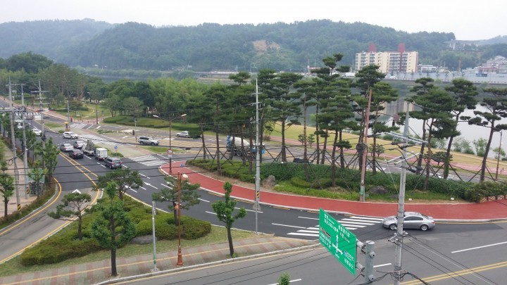 진주시, 진양교 램프 가각부 정비로 상습 정체 해소