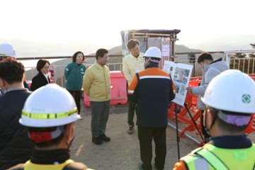 광양시, 구봉산 명소화 사업 현장 점검  