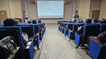 함평군, 명품 밀 생산 밑거름…밀 재배교육 실시